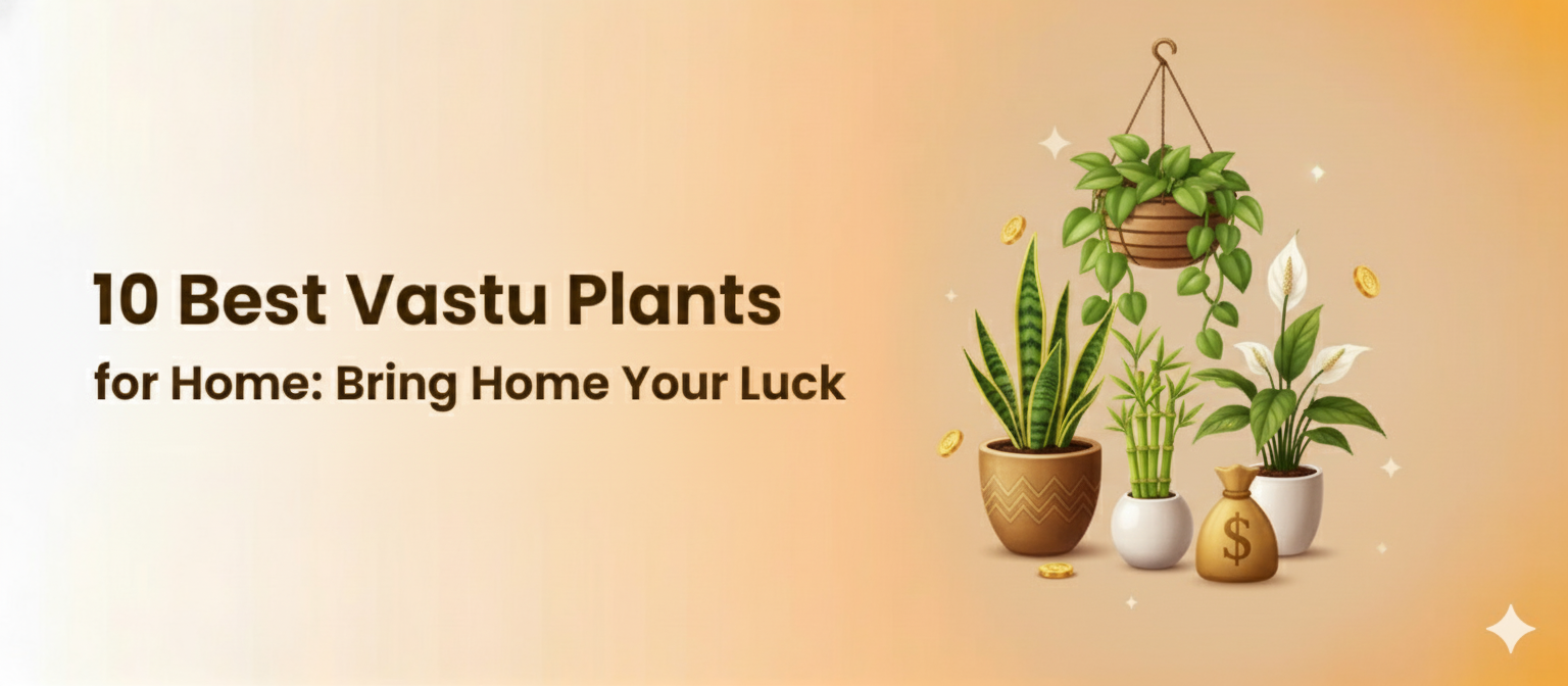 10 Best Vastu Plants for Home: Bring Home Your Luck