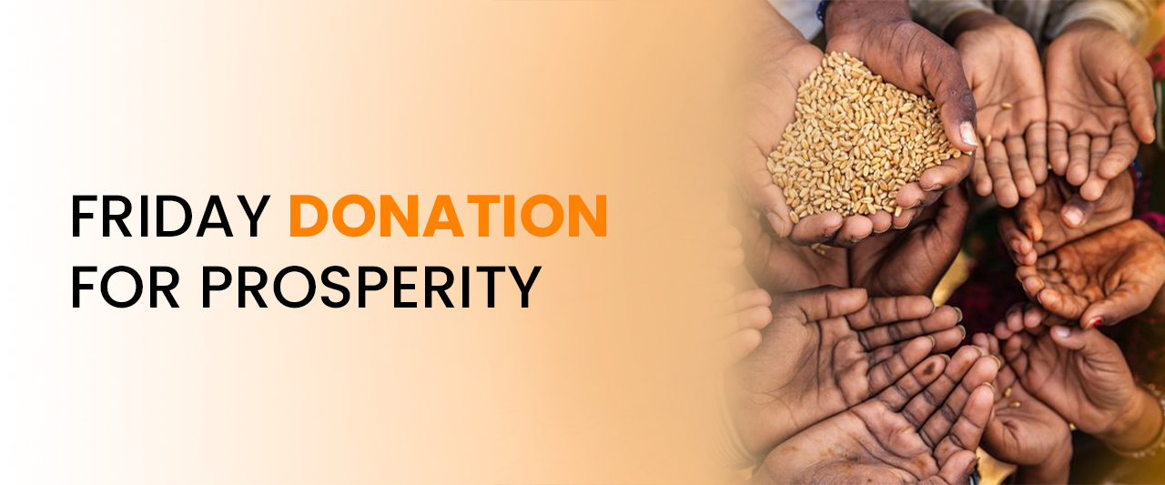 Friday Donation for Prosperity