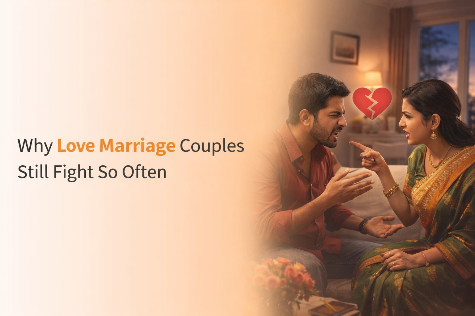 Why Love Marriage Couples Still Fight So Often
