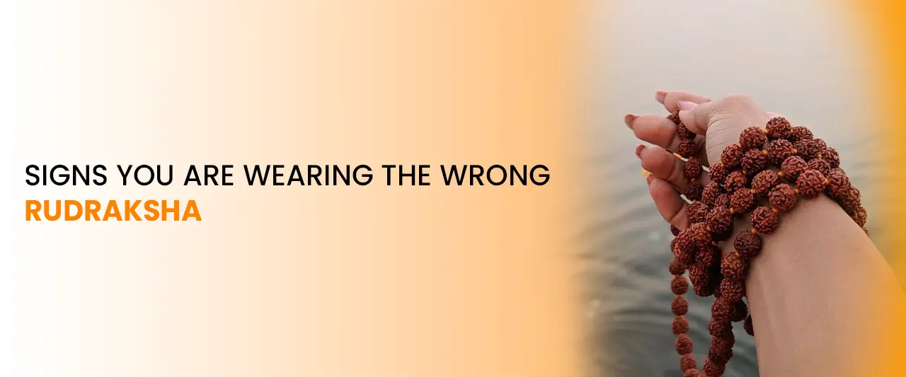 Signs You Are Wearing the Wrong Rudraksha