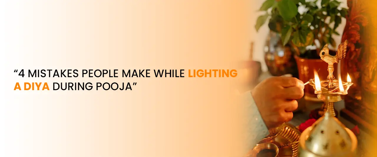 4 Mistakes People Make While Lighting a Diya During Pooja